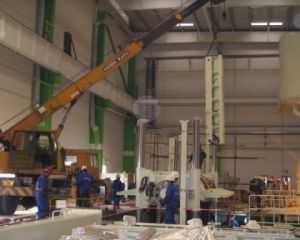 天津丰田一汽模具厂设备安装工程