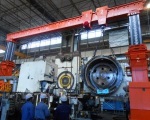 天津丰田锻造部件有限公司5000吨1#压力维修工程
